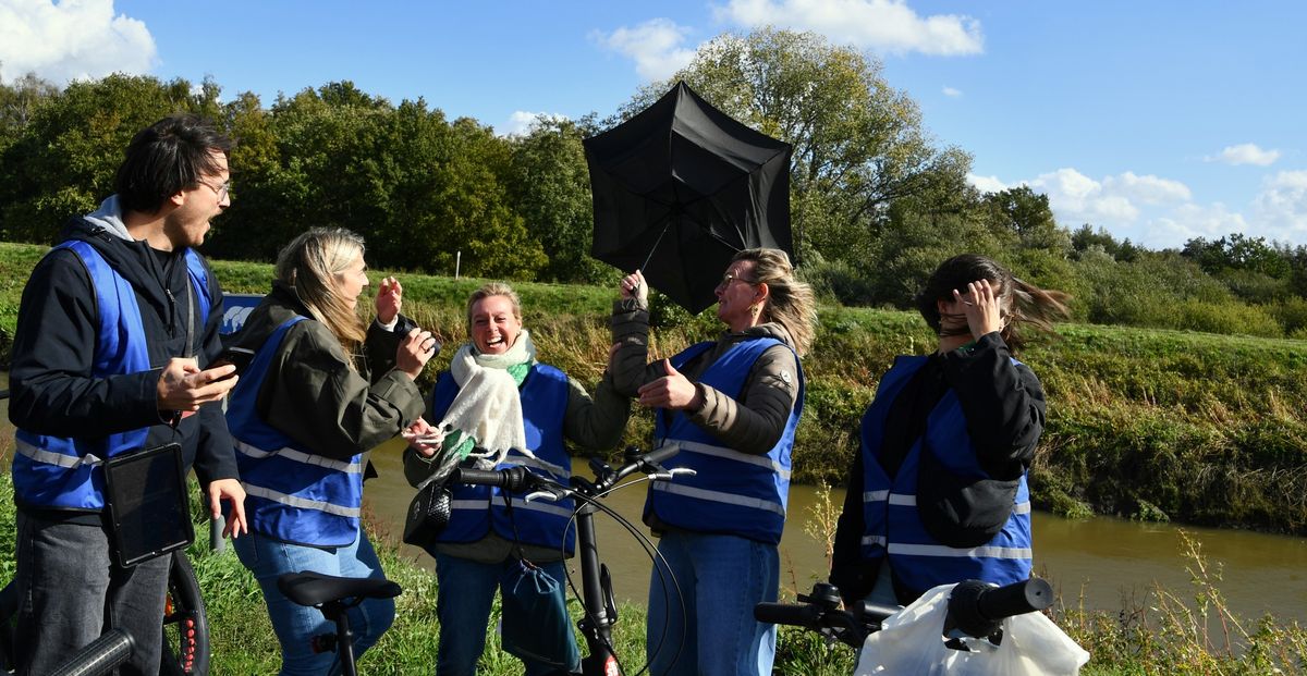 Team onderweg in Lier